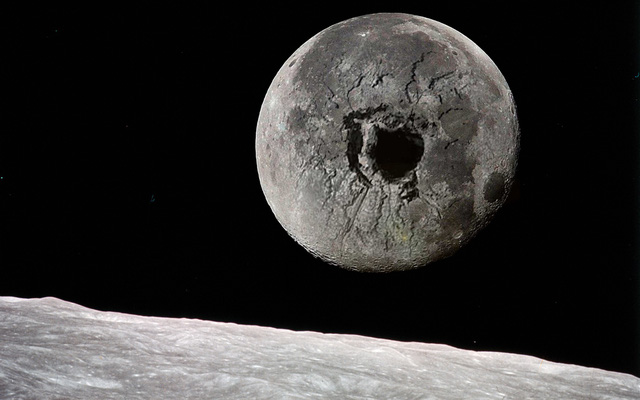 Nếu khoan một hố sâu 3000km xuyên qua tâm của Mặt Trăng, chúng ta sẽ nhìn thấy được gì? - Ảnh 1.