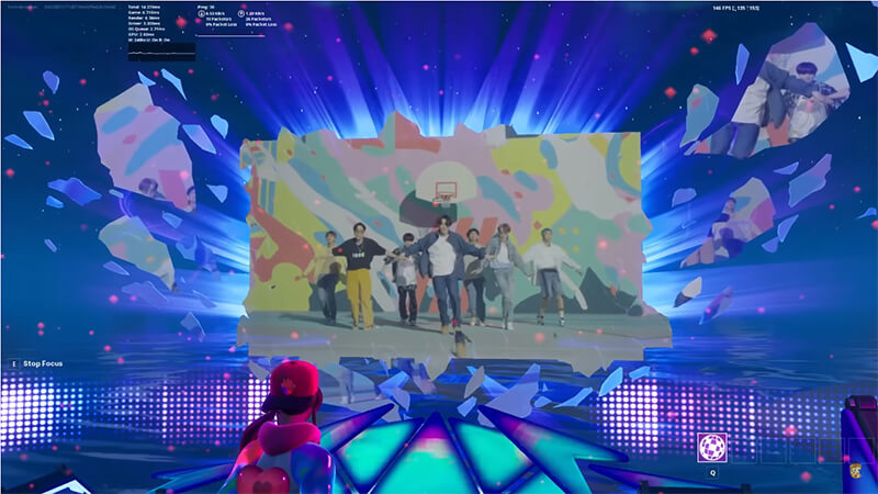 Nhóm nhạc BTS ra MV “độc quyền” khuấy động cộng đồng Fortnite