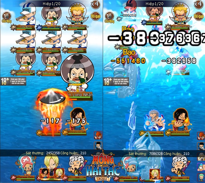 Cùng Luffy săn lùng kho báu One Piece trong game mới Mộng Hải Tặc Mobile 4