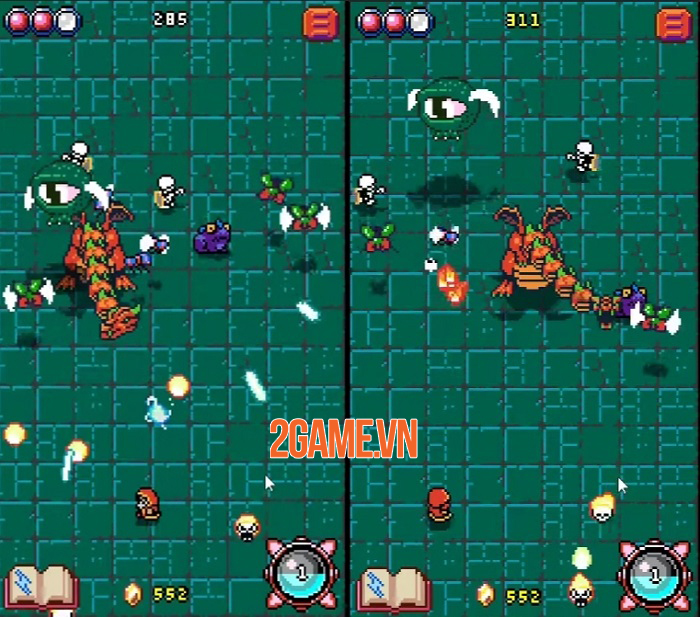 Wyrms And Wizards - Game roguelike shmup bối cảnh giả tưởng ra mắt cho Android 2