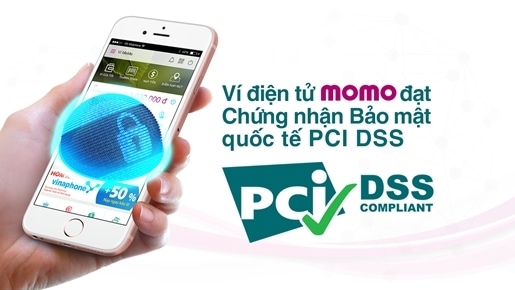 Ví momo đạt chuẩn chứng nhận PCI DSS